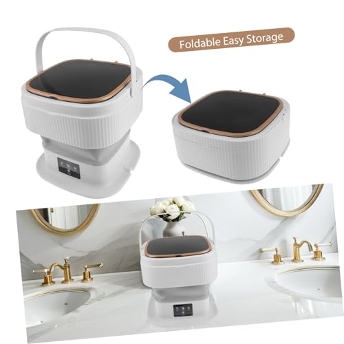 ARTIBETTER Portable Mini Washing Machine Laundry Washer Modes for Easy Cleaning for Apartments Hotels Camping and Rv Use Compact and Space-saving Design