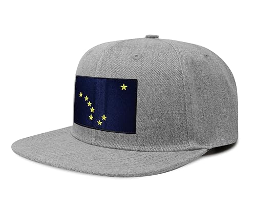 Image of International Tie State Hat for Men and Women, Adjustable Snapback Trucker Baseball Cap with Embroidered Patch