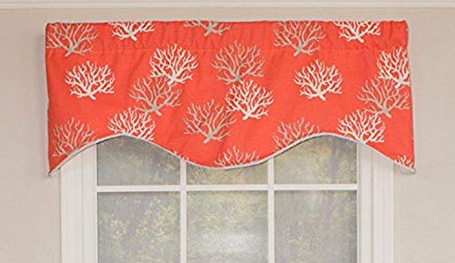 RLF HOME Coral Sea Cornice Window Dressings Valance