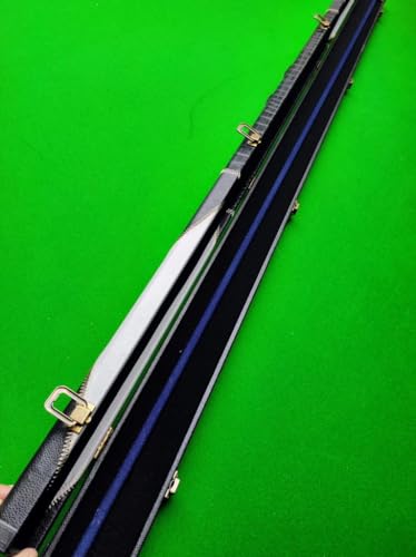 Image of LGB Snooker Pool Billiard Leather cue case for 3 /4 cue Stick (Brown)