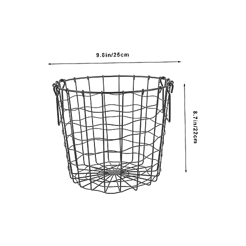 Panier de rangement pour bûches extérieur en métal solide