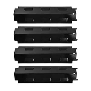 SHINESTAR Gas Grill Replacement Parts for Charbroil, Savor Pro, Thermos, Porcelain Steel, 14 5/8″ x 4 1/4″, 4-Pack