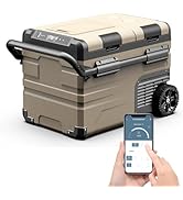 Amazon.co.jp: ポータブル 車載 冷凍 冷蔵庫 35L 【 2室独立温度