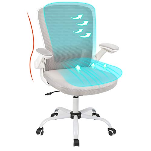 Buy Komene Home Office Chair, Ergonomic Office Chair Large Seat, Desk Chair, 330 lb Mesh