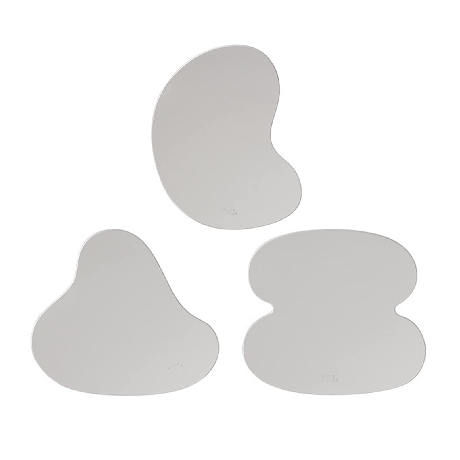 carotoe Creative Irregular Acrylic Placemat Exquisite Nordic Coffee/Wine Coasters Household Decorative Pad Mat Durabl Coffee Mat Acrylic