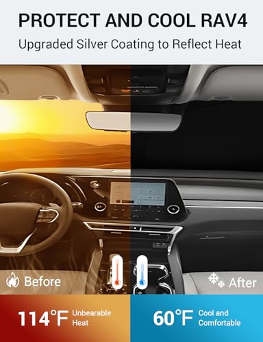 Image of Proadsy Windshield Sun Shade for RX 2026 2025 2024 2023 Foldable Front Sunshade Protector Sun Visor Blocks UV Rays Keep Car Cooler Accessories