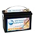 MST 12V 100Ah LiFePO4 Lithium Deep Cycle Battery – Advanced BMS with Up to 15000 Cycles | USA QC | Ideal for RVs, Marine, Solar, & Off-Grid Living | Long-Lasting & Reliable (High Temp Cutoff)