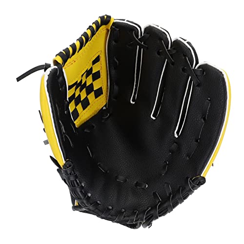 Parliky Lightweight Baseball Glove Men Pu Sports Glove Comfortable Softball Black Inspired