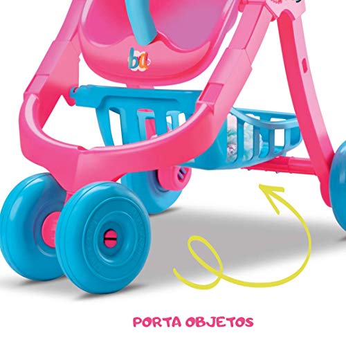 CARRINHO DE BONECA BABY ALIVE 3 EM 1