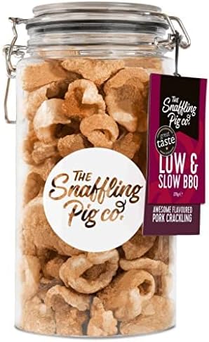 Snaffling Pig 300G Pork Crackling in 1.5L Gifting Jar (BBQ)