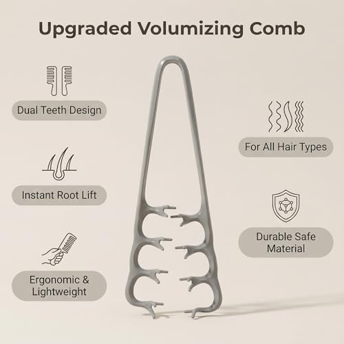 2 Peines de Textura Voluminizadores para Cabello Rizado miniatura 2