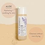 The Honest Company Babe's Mini Must Haves Gift Set | Travel Size Hypoallergenic Lavender Bathtime Essentials | Shampoo + Body Wash (2 fl oz), Face + Body Lotion (1 fl oz), Bubble Bath (2 fl oz) - Image 4