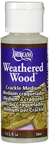 DecoArt DAS8-3 Americana Mediums Paint, 2-Ounce Paint, Weathered Wood