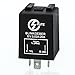 Produktbild Elektronischer Blinkgeber 6V - PLITZ - 3-poliger Anschluß (31, 49, 49a) - 0,02-20 A - entspricht 0,24-240 W - universell einsetzbar - mit Haltewinkel