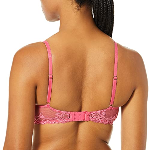 Natori Sutiã com decote profundo com penas, Maracujá, 32DDD