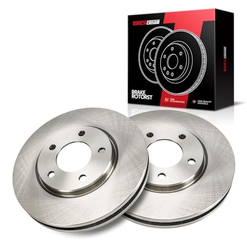 Torchbeam 11.05 inch (280.9mm) Front Brake Rotors | Brake Kit for 2001-2007 Dodge Grand Caravan; Chrysler Town & Country; Caravan, 2003 Voyager,2pcs Automotive Replacement Disc Brake Rotor,53004