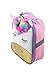 Accessory Innovations Unicorn Girls Soft Lunch Box, One Size, Pink/White