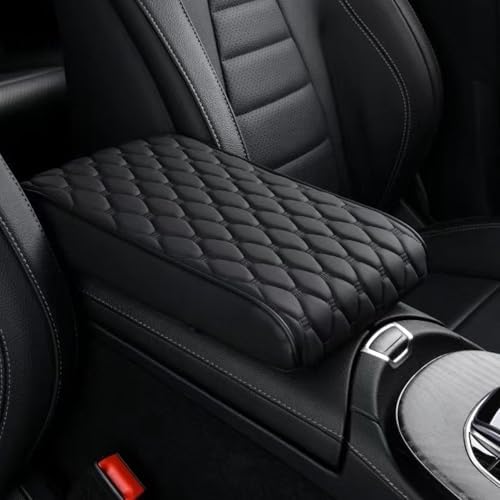 Black Leather Center Armrest Box Cover Protection Pad Trim For Mazda 6 2006-2015 Black Leather Center Armrest Box Cover Protection Pad Trim For Mazda 6 2006-2015