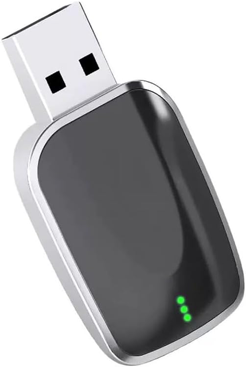Wireless Android Auto Adapter for Renault Grand Scenic/Traffic/Zoe 2017-2025,Super Mini Wired to Wireless Plug and Play Stable Connection Electronics Accessories(Android 11+ Only),A
