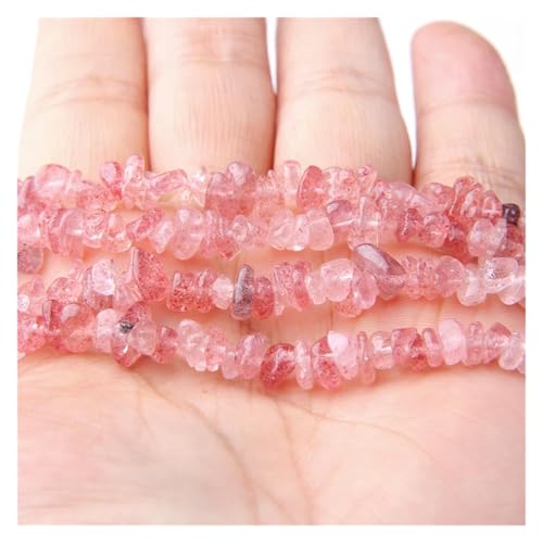 Perles de gravier en agate rouge pour bijoux artisanaux d'exception
