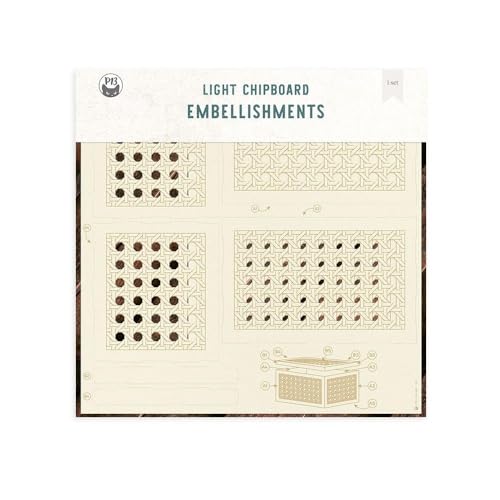 Flowerish Light Chipboard Shaker Base 6