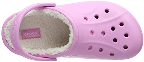 Crocs Crocswinterclg, Zoccoli Unisex-Bambini, Rosa...