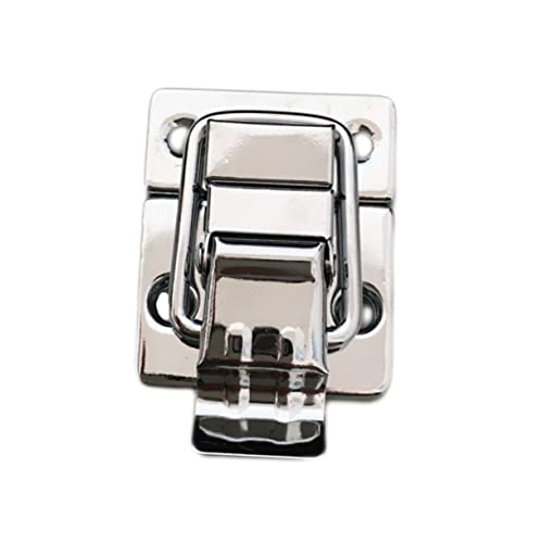 LIFKICH Iron Material Tool Box Buckle Box Latches Chest Hasp Lock Spring Latch for Uses