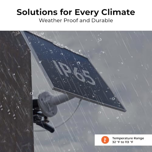 Image of Brinno BCC2000 Construction Time Lapse Camera with ASP1000-P Solar Panel | Bundle Includes TLC2000 Camera, 1080P Time Lapse Recording , Clamp, Weather-Resistant Housing, 10W IP65 Panel with Mount