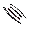 Tuningpros WD2-619 Dark Smoke 4 Pcs Set Window Visor (Outside Mount) Deflector Rain Guard Compatible with 2011-2017 Buick Regal #1