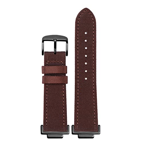 Bracelet de montre 16mm nylon cuir vachette compatible GA700 GBA-800