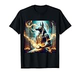 Anubis Egyptian God Myth Afterlife Death Fantasy Graphic T-Shirt