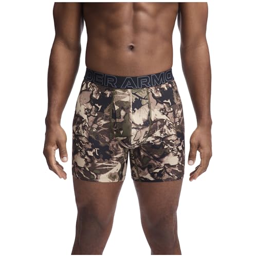 Under Armour Men's Ua Performance Tech-Print 6 Inch,Desert Sand2