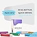 Glitter Glue for Crafts in Bright Classic Colors: Silver, Red, Green, Blue, Purple & Gold Glitter Glue Washable & Non-Toxic Used for Gluing, Drawing, Writing, Outlining, 0.67 OZ (6 Pieces) - by Enday