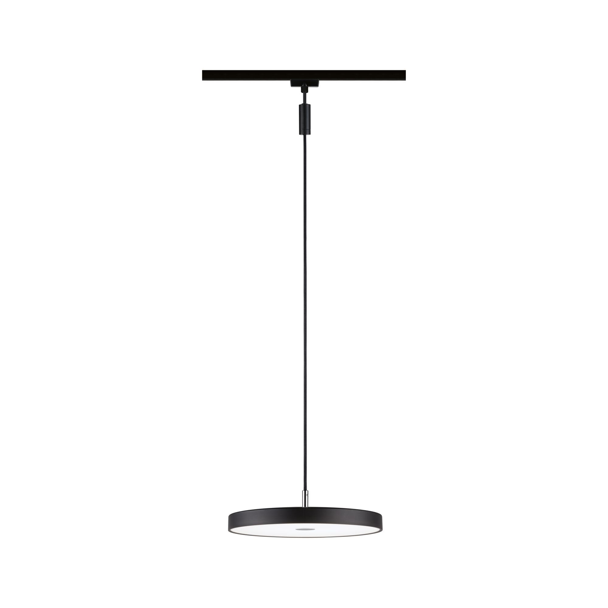 Paulmann Matt Black, Satin White Urail Hildor Led Pendant Black 4,000 K