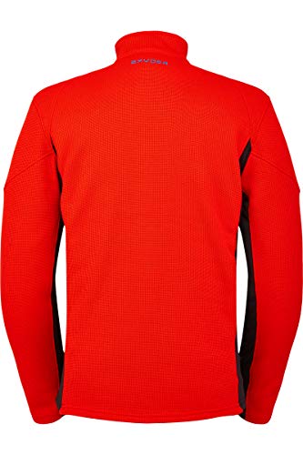 Image of Spyder Men's Bandit Hybrid Full Zip Mid Layer Jacket