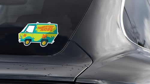 Image of Elektroplate Officially Licensed Scooby-Doo Mystery Machine 3.5 inch x 5.6 inch Dynamic Decal | Premium Auto-Grade All Weather Vinyl Sticker for Car, Water Bottle, Laptop, Tablet, Cooler, Phone | Made in USA