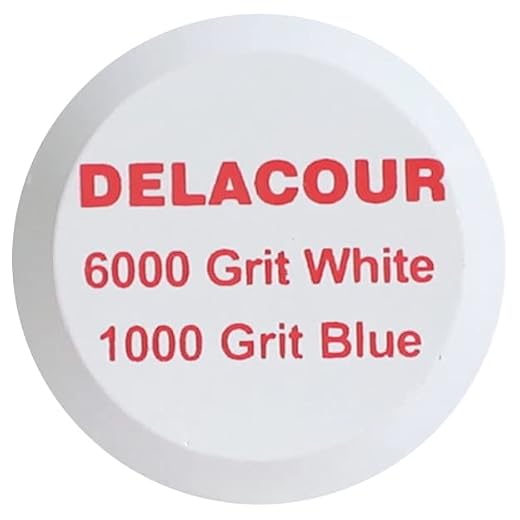 Delacour Axe/Hatchet Sharpening Puck Whetstone Knife Sharpening Stone, Dual Grit Multi-Purpose Sharpener Stone
