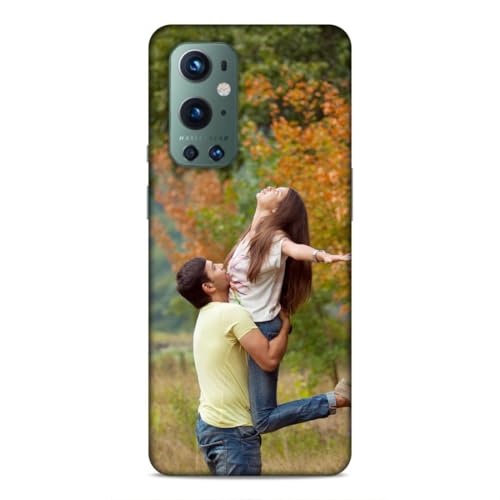 Image of Polycarbonate Customised Mobile Back Case for Oneplus 9 Pro 5G (Own Photo with Frame, Name, Text, Font, Color), 3D Printed Hard Mobile Back Cover for Oneplus 9 Pro 5G, Multicolor