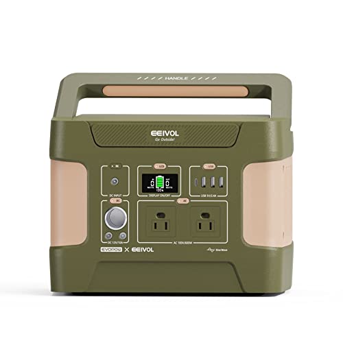 【正規】EEIVOL ポータブル電源 大容量515Wh AC出力600W 新品 Amazon.co.jp: EEIVOL ポータブル電源 リン酸鉄リチウム 515Wh
