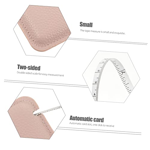 Cinta Métrica Portátil ARTIBETTER 2.56"x2.56" Rosa miniatura 2