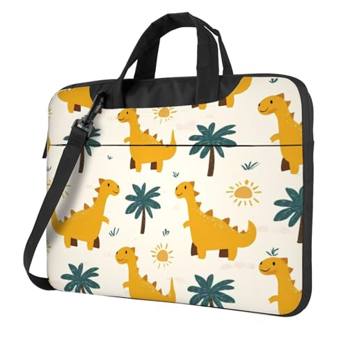 Maletín para portátil 15.6" impermeable con diseño de dinosaurio miniatura 1