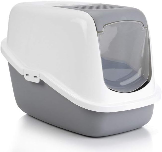Buy 24x7 eMall Cat Litter Box Cat Litter Tray with Dome and Scoop with