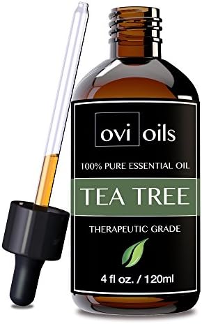 #1 Tea Tree Essential Oil - ULTRA-PREMIUM Quality - 100% Pure & Natural Therapeutic Grade - LARGE 4 Oz