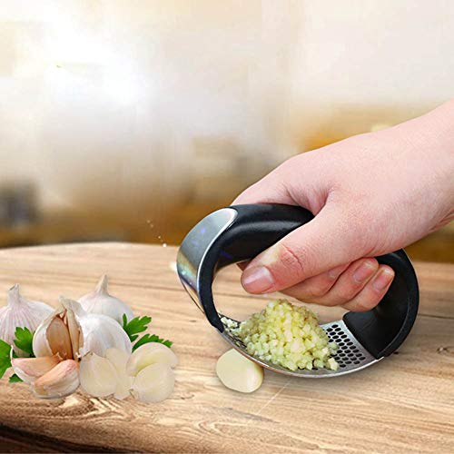 AKDSteel Home Multifuncional Aço inoxidável Ginger Alho Pressão manual Ralador Acessórios de cozinha