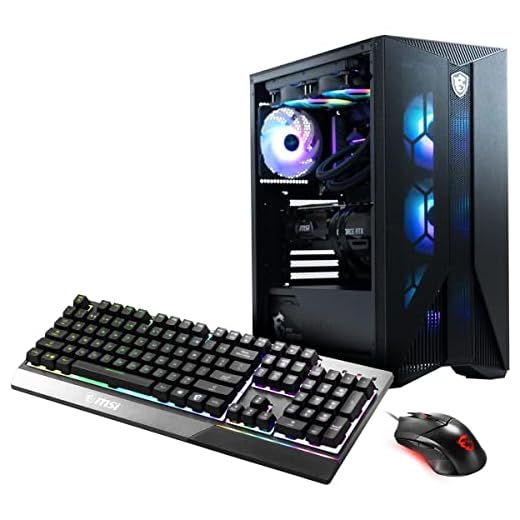 MSI Aegis RS Gaming Desktop: Intel Core i7-13700KF, RTX 4070 Ti, 32GB DDR5, 2TB M.2 NVMe, Liquid Cooling, 80+ Gold PSU, WiFi 6E, Keyboard & Mouse, DIY Friendly, Windows 11 Pro: 13NUF-439US