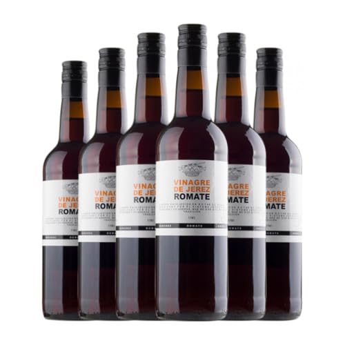 Vinagre Sánchez Romate Jerez 75 cl (Caja de 6 Botellas de 75 cl)