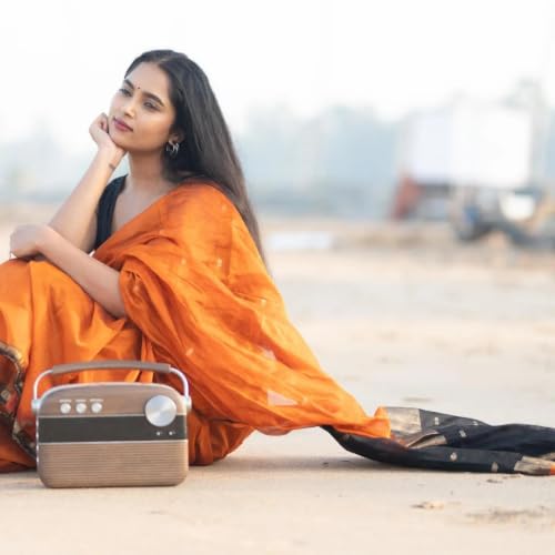 Image of SGF11 Women's Kanjivaram Soft Cotton Linen Silk Saree With Blouse Piece