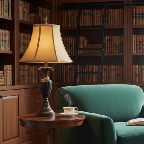 Royal Designs, Inc. BSO-701-16AGL Flare Bottom Outside Corner Scalloped Basic Lamp Shade, 9 x 16 x 12, Antique Gold