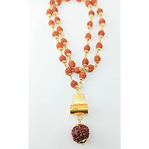 RUDRAKSHA TRISHUL Gold Cap MALA 4 41fyHJ8UzfL. SL500 . SS300
