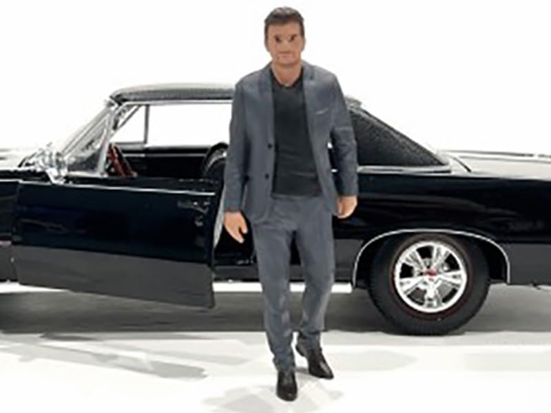 Figura Gentlemen's Club 4 para modelos 1/24 American Diorama miniatura 1